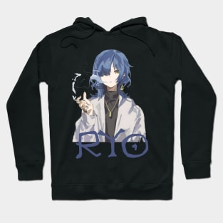 Dripped Ryu ( Bocchi The Rock) Hoodie